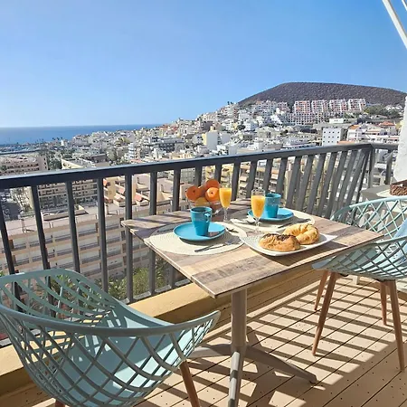 New Neverending Seaview Apartments, Achacay, Cristianos, Tenerife Daire
