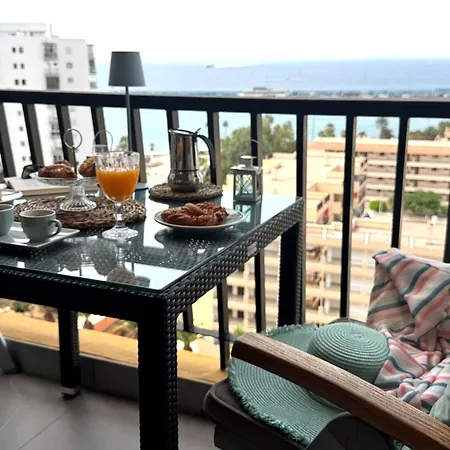 Daire New Neverending Seaview Apartments, Achacay, Cristianos, Tenerife