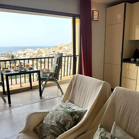Apartment New Neverending Seaview Apartments, Achacay, Cristianos, Tenerife